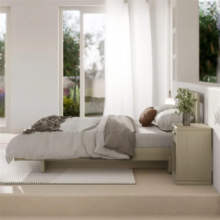 Solid Wood King Bed best